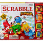Hasbro Gaming Scrabble Junior Board Game - 2-4 Players - Family Educational Word Games for Kids