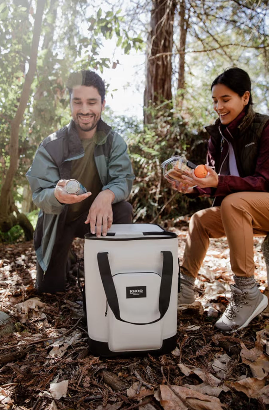 Igloo Trailmate Soft Sided Portable Insulated Cooler Bag - Bone