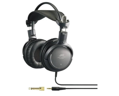 JVC HARX900 Hoëgraadse Volgrootte Oorfone, Swart