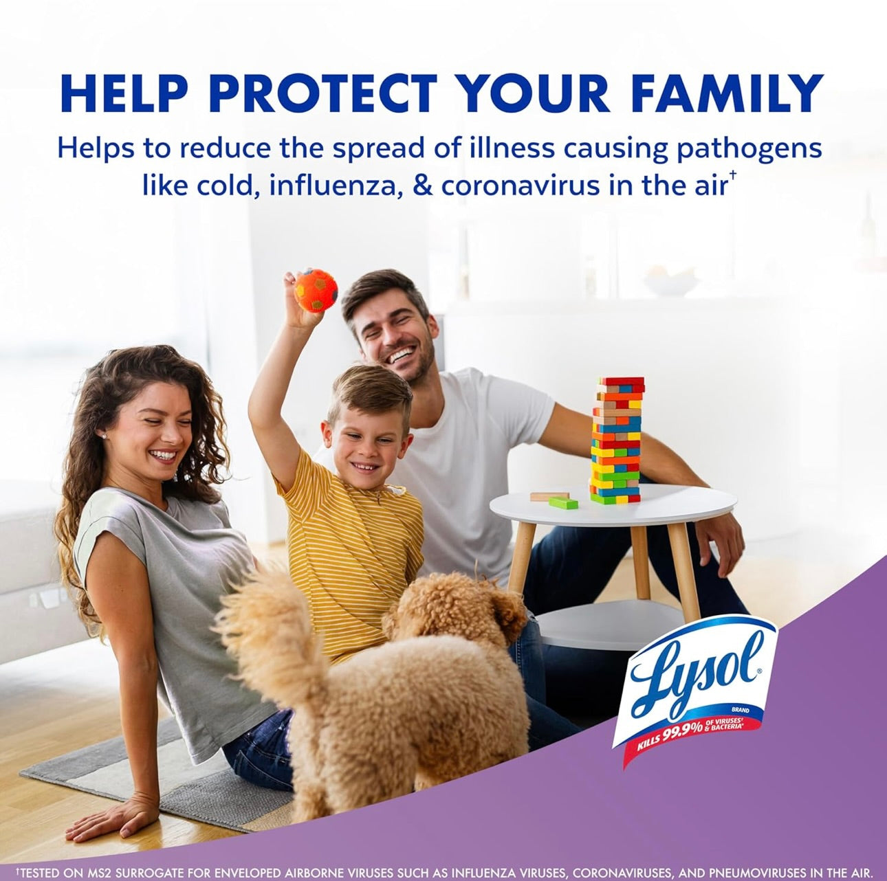 Lysol Luugsuiweraarbespuiting, Vir Luugsuiwering en Reukuitskakeling, Laventel Luggie Geur, 10 Vl. Oz (Pak van 3)
