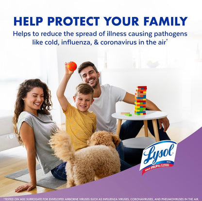 Lysol Luugsuiweraarbespuiting, Vir Luugsuiwering en Reukuitskakeling, Laventel Luggie Geur, 10 Vl. Oz (Pak van 3)