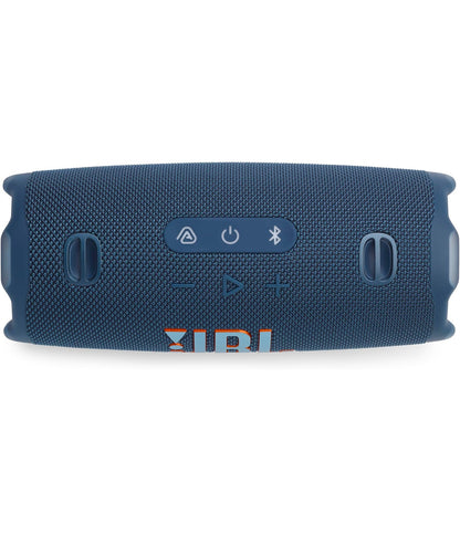 JBL Charge 6 - Draagbare Waterdigte en Valbestande Bluetooth-luidspreker met Stewige/Verwyderbare Draband (Blou)