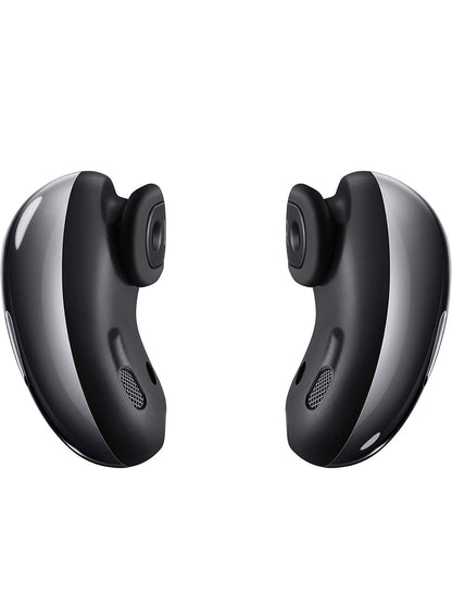 SAMSUNG Galaxy Buds Live Ware Koordlose Oorfone Amerikaanse Weergawe Aktiewe Geraaskansellasie Koordlose Laaikissie Ingesluit, Mystic Black