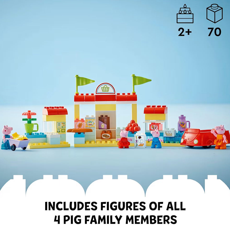 LEGO DUPLO Peppa Pig Supermark Bou-Speelding - Peppa Pig Speelgoed