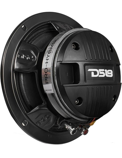 DS18 PRO-HY6MSL 6.5" Vlak Hibried Mid-Reeks Motor Klank Met Ingeboude Drywer en Rooster Ingesluit - 1 STUK