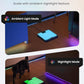 Smart Body Fat Scale w/ RGB Lighting, Rechargeable Scale with BMI, Body Fat, Muscle Mass, Color Changing