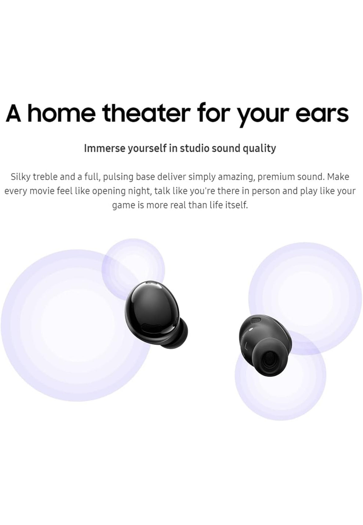 Samsung Galaxy Buds Pro Ware Draadlose Oorfoon-kopstukke - Phantom Silver