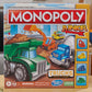 Monopoly Junior Trucks Edition Board Game for Kids Ages 5+, 2-4 Player Kids Games