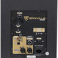 Rockville Pair APM8B 8" 2-Way 500 Watt Powered USB Studio Monitor Speakers+Pads