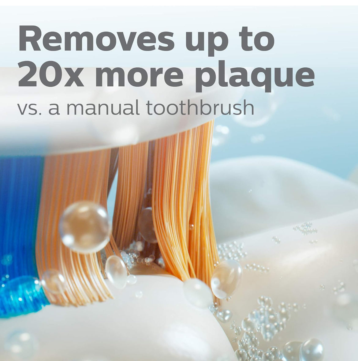 Philips Sonicare A3 Premium Alles-in-Een, Oorspronklike Vervangings-tandeborselkoppe, Wit (2 Stuks) HX9092/65
