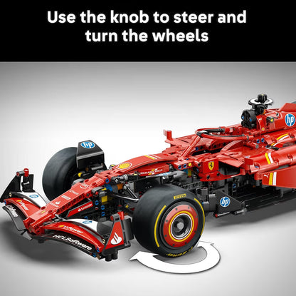 LEGO Technic Ferrari SF-24 F1 Modelmotorstel - Boustel met Realistiese Kenmerke