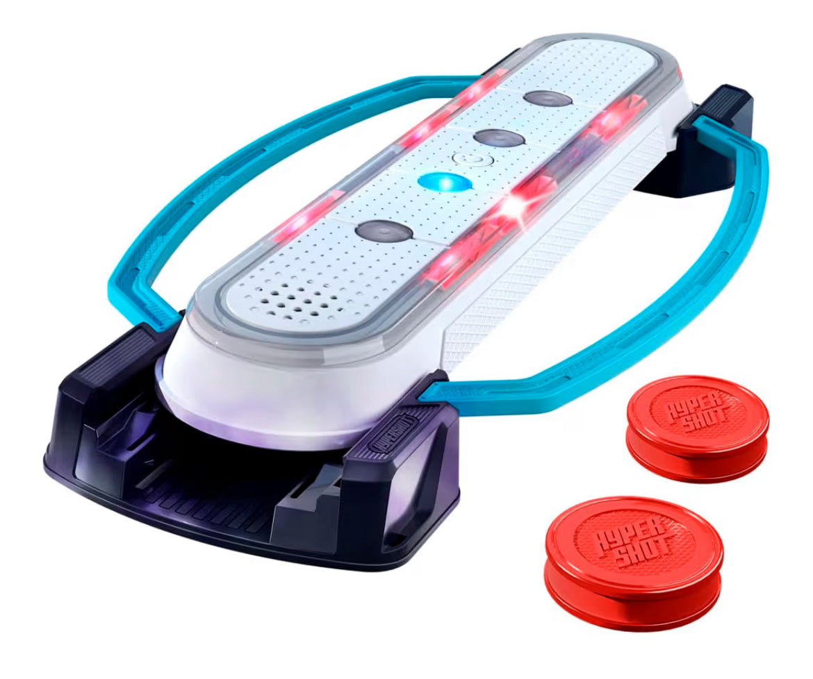 Hasbro Gaming Hypershot Electronic Tabletop Hockey Game - 5 Games in 1 Music, Lights, and Sounds - Kids Board Games