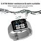 S2 44mm Smart Watch Alexa Built-in Fitness Tracker w/ Heart Rate and Blood Oxygen Monitor, Waterproof HD Touchscreen - Space Gray