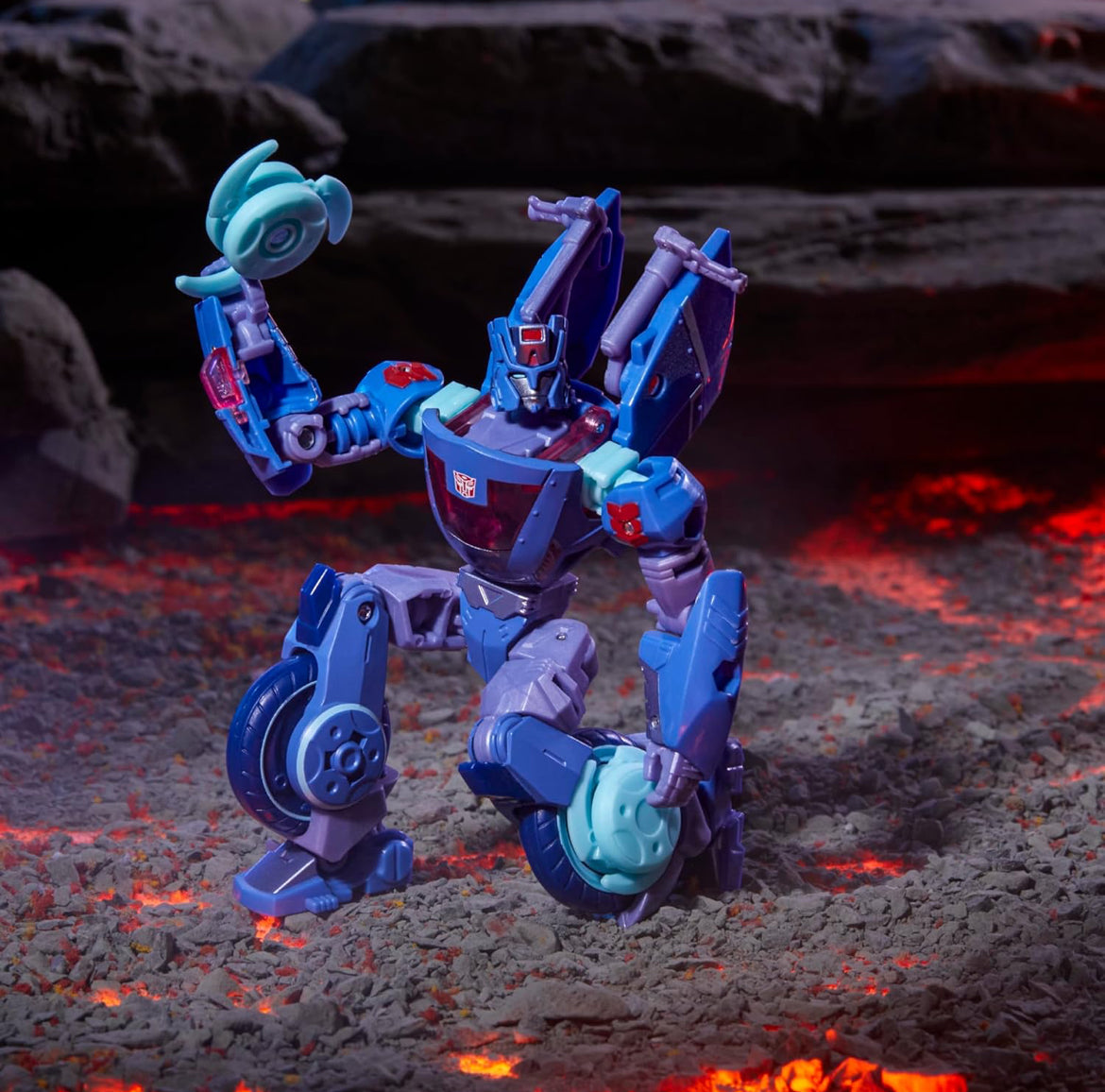 Transformers Legacy United Deluxe Klas Cyberverse Universe Chromia, 5.5 duim Omskakelbare Aksiefiguur (8)