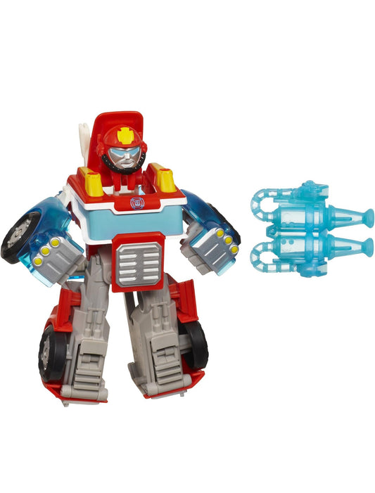 Transformers Playskool Heroes Rescue Bots Energize Heatwave Die Brandweerrobot Omskepbare Speelgoedrobot Aksiefiguur, Speelgoed Vir Kinders Ouderdomme 3 En Ouer