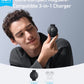 Anker MagSafe Compatible MagGo UFO 3-in-1 Charger, iPhone 16 Wireless Charging - BLACK