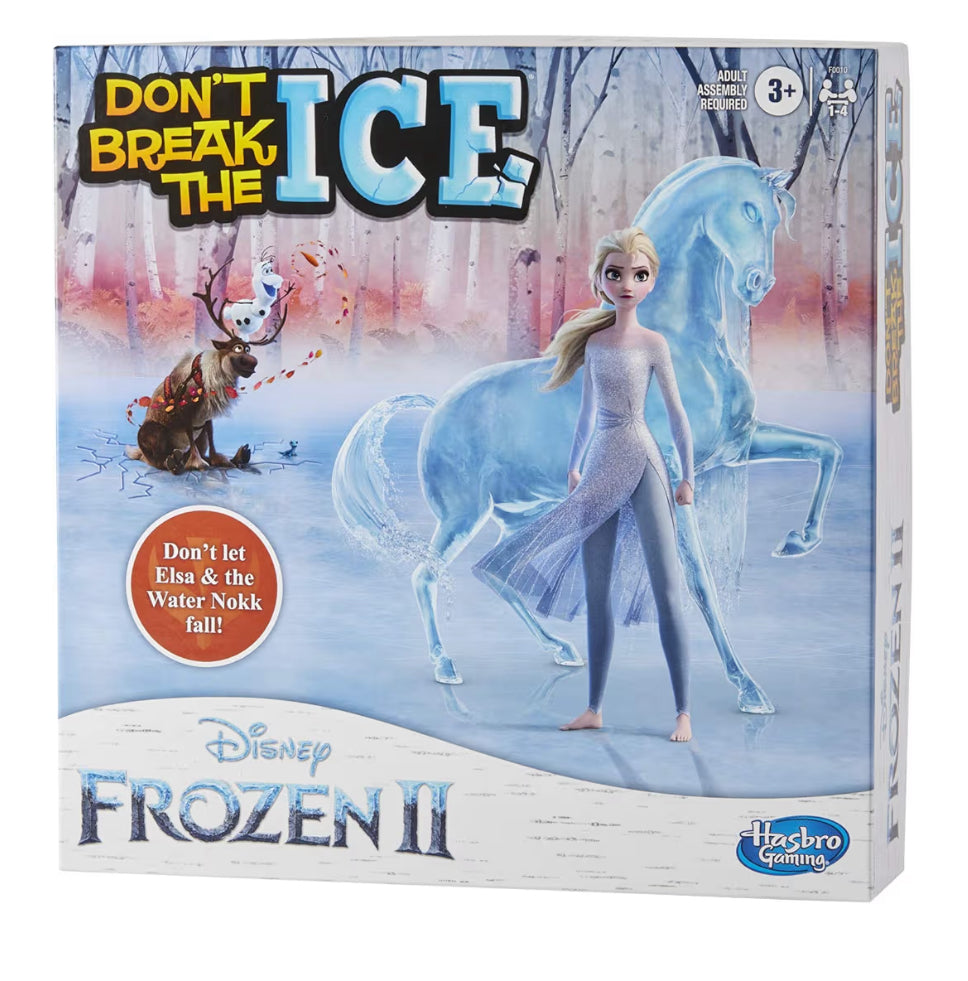 Hasbro Gaming Don't Break  - The Ice Disney Frozen 2 Edition Game for Kids Ages 3 and Up - Featuring Elsa and The Water Nokk