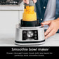 Ninja Blender For Kitchen Food Processor Combo System  Smoothie Maker & Nutrient Extractor 6 Functions 72-oz. Pitcher & To-Go Cups - Silver SS351