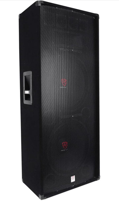 Rockville RSG15.2 Dubbele 15” 3000 Watt 3-rigting Passiewe DJ/Pro SA Luidspreker