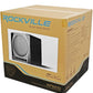 Rockville (2) APM8B 8" Powered Studio Monitors+Active 10" Subwoofer+Foam Pads
