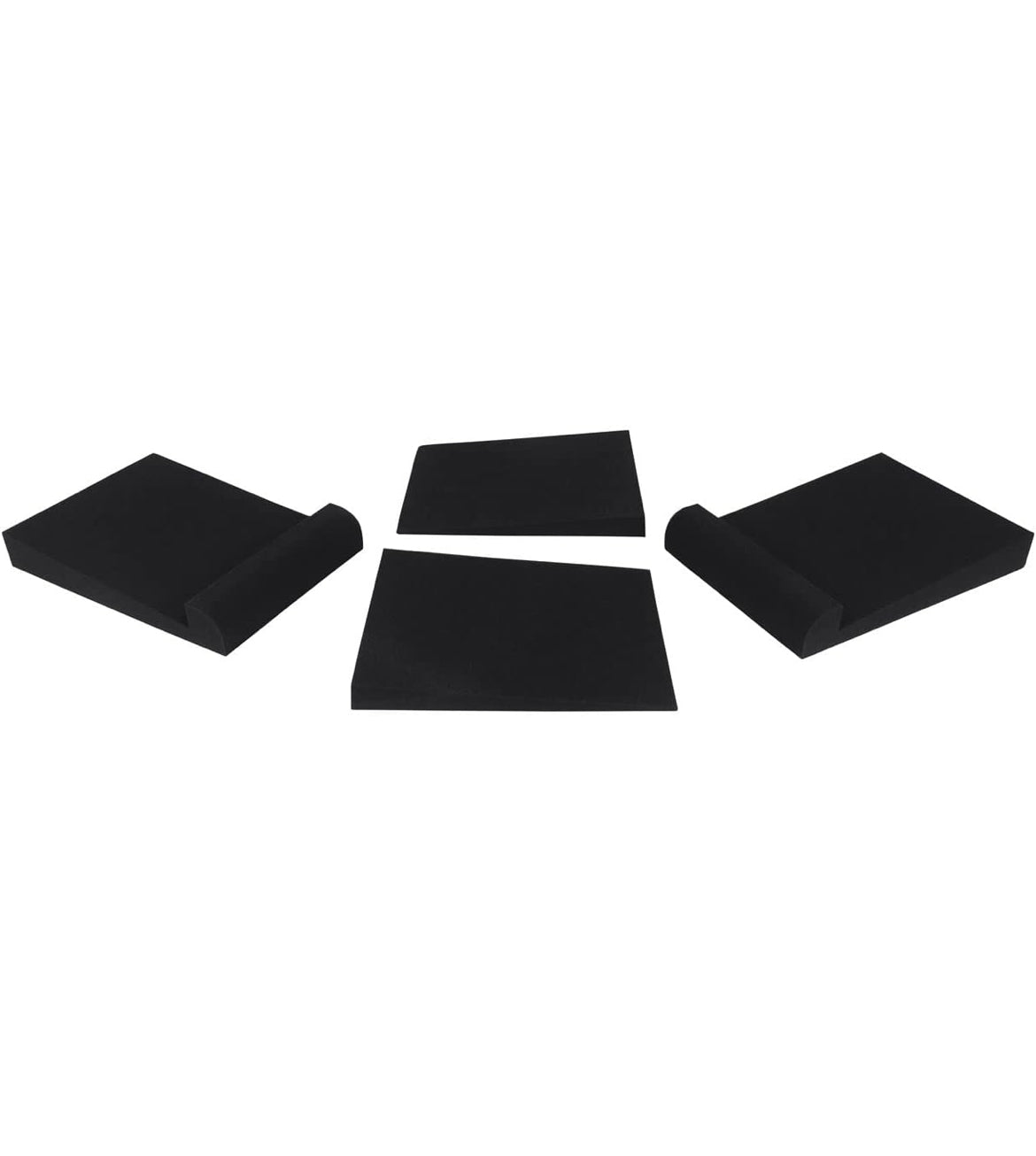 Rockville Pair APM8B 8" 2-Way 500 Watt USB Studio Monitors+36" Stands+Pads
