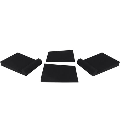 Rockville Pair APM8B 8" 2-rigting 500 Watt USB Studio Monitors+36" Standerds+Pads