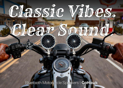 4 Inch Motorcycle Bluetooth Speakers Waterproof Radio Audio System
300W Speakers, LED Ring, Built-in Amplifier, USB/AUX,Wired Control, Great for Harley, ATV, scooters 4-Wheeler