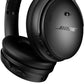 Bose QuietComfort Bluetooth Wireless Headphones with Active Over Ear Noise - BLACK