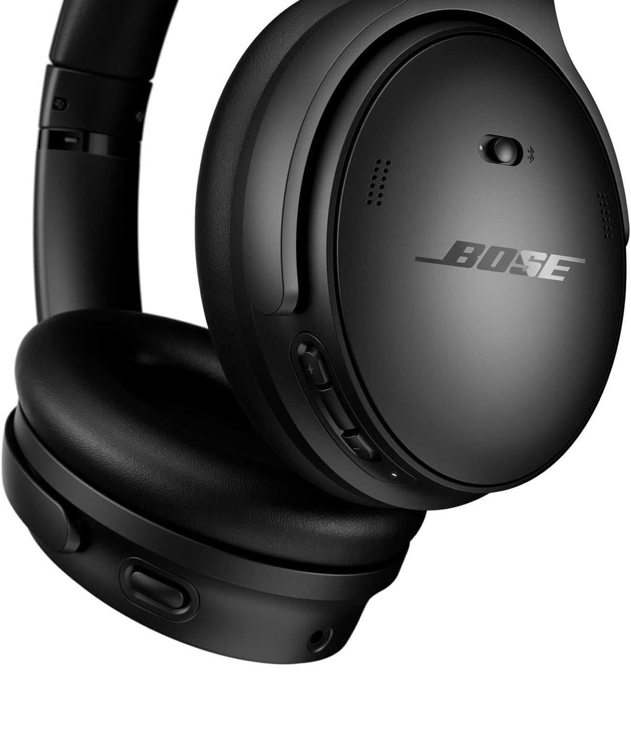Bose QuietComfort Bluetooth Wireless Headphones with Active Over Ear Noise - BLACK