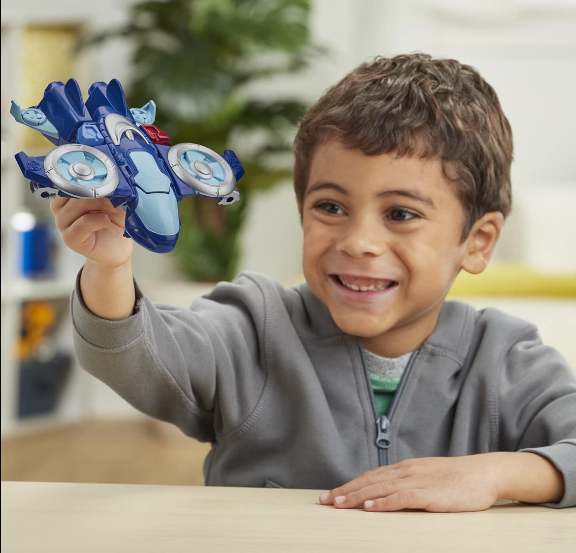 Playskool Heroes Transformers Rescue Bots Academy Rescue Team Pack, 4 Collectible 4.5" Converting Action Figures, Toys for Kids Ages 3 & Up