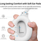 Hybrid Active Noise Cancelling Headphones, Wireless Over Ear Bluetooth, 40H Playtime, Hi-Res Audio Custom EQ, Comfort Fit Ear Cups (White)