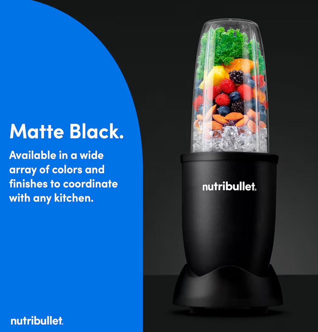 Nutribullet Pro Nutriëntonttrekker, 900W - Mat Swart