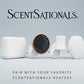 ScentSationals Sparkling Raspberry Sorbet Fragrance Oil Plug In Air Freshener Refills 3-Pack - Works w/ Scentsationals Wall Plugs - Packaging May Vary