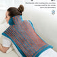 Back Heating Pad for Back Pain Relief - Neck and Shoulder Heat Pad, Auto Shut Off - (Blue)