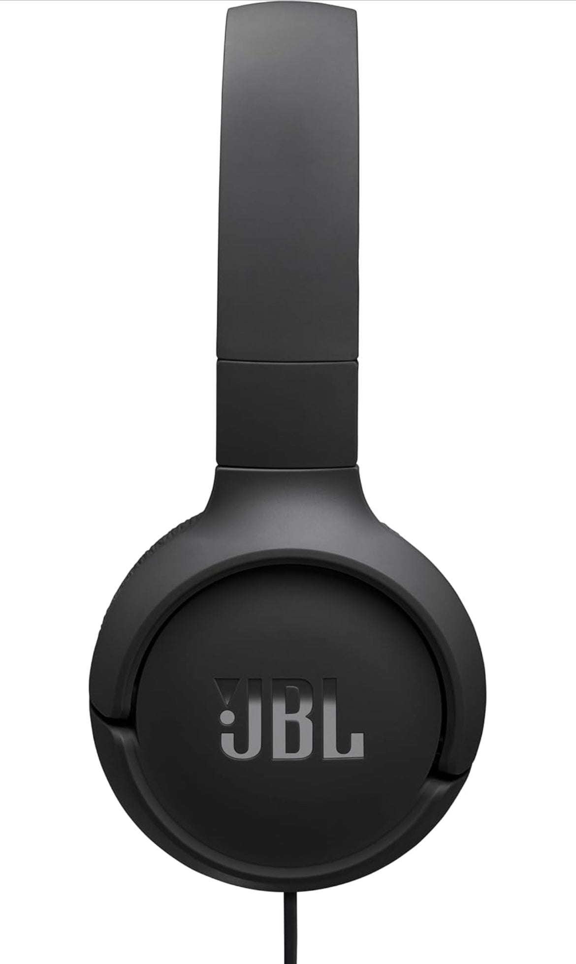 JBL Tune 520C - USB-C Wired on-Ear Headphones with Hi-Res Audio Support, Pure Bass Sound, Comfort fit, USB-C connectivity, 3-Button Remote with Microphone and EQ presets Control (Black)
