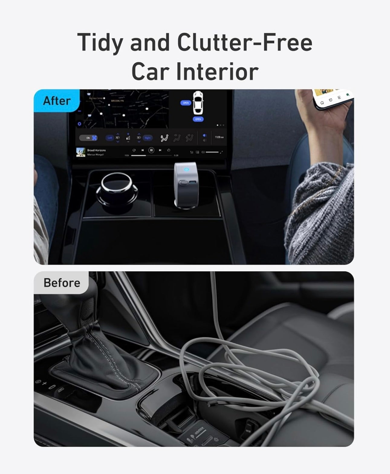 Anker USB-C Car Charger, 75W Max, Ultra-Compact, Type-C Fast Charger - NEW