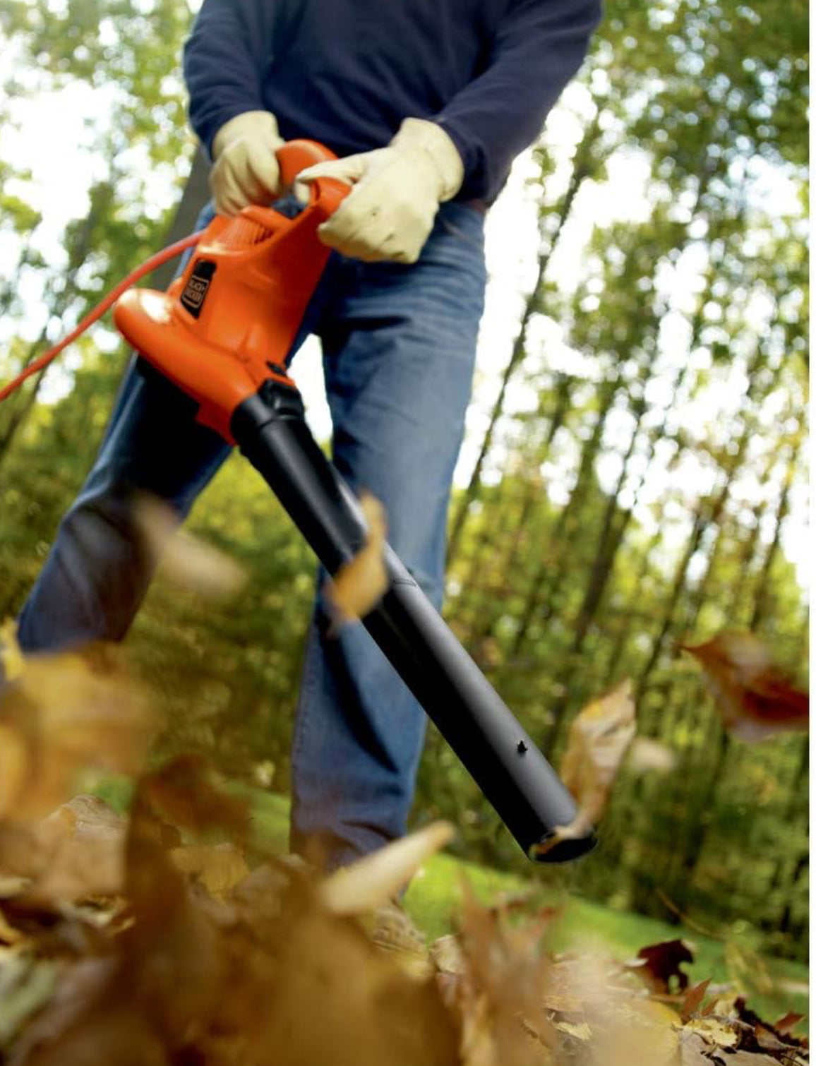 BLACK+DECKER 3-in-1 Elektriese Blaser, Blare Stofsuier/Vergruiser, Koord, 12-Amp (BV6600)