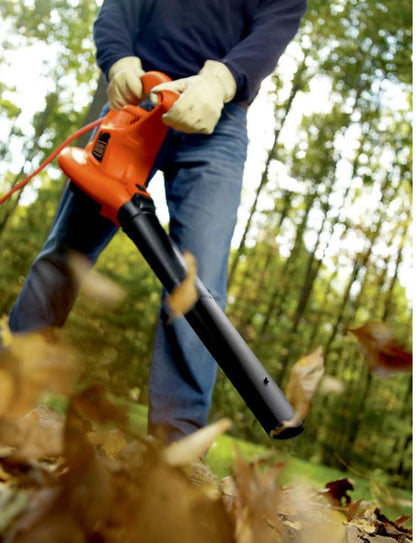 BLACK+DECKER 3-in-1 Elektriese Blaser, Blare Stofsuier/Vergruiser, Koord, 12-Amp (BV6600)