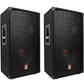 Rockville (2) RSG12.4 12 3-Way 1000 Watt 4-Ohm Passive DJ/Pro Audio PA Speakers