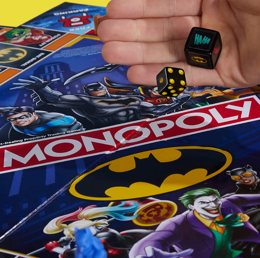 Monopoly Batman Edition Board Game for Batman Fans - Strategy Games