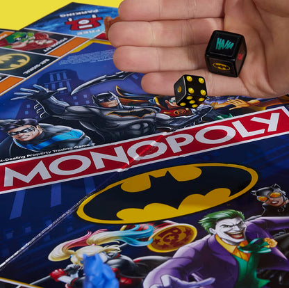 Monopoly Batman Edition Board Game for Batman Fans - Strategy Games