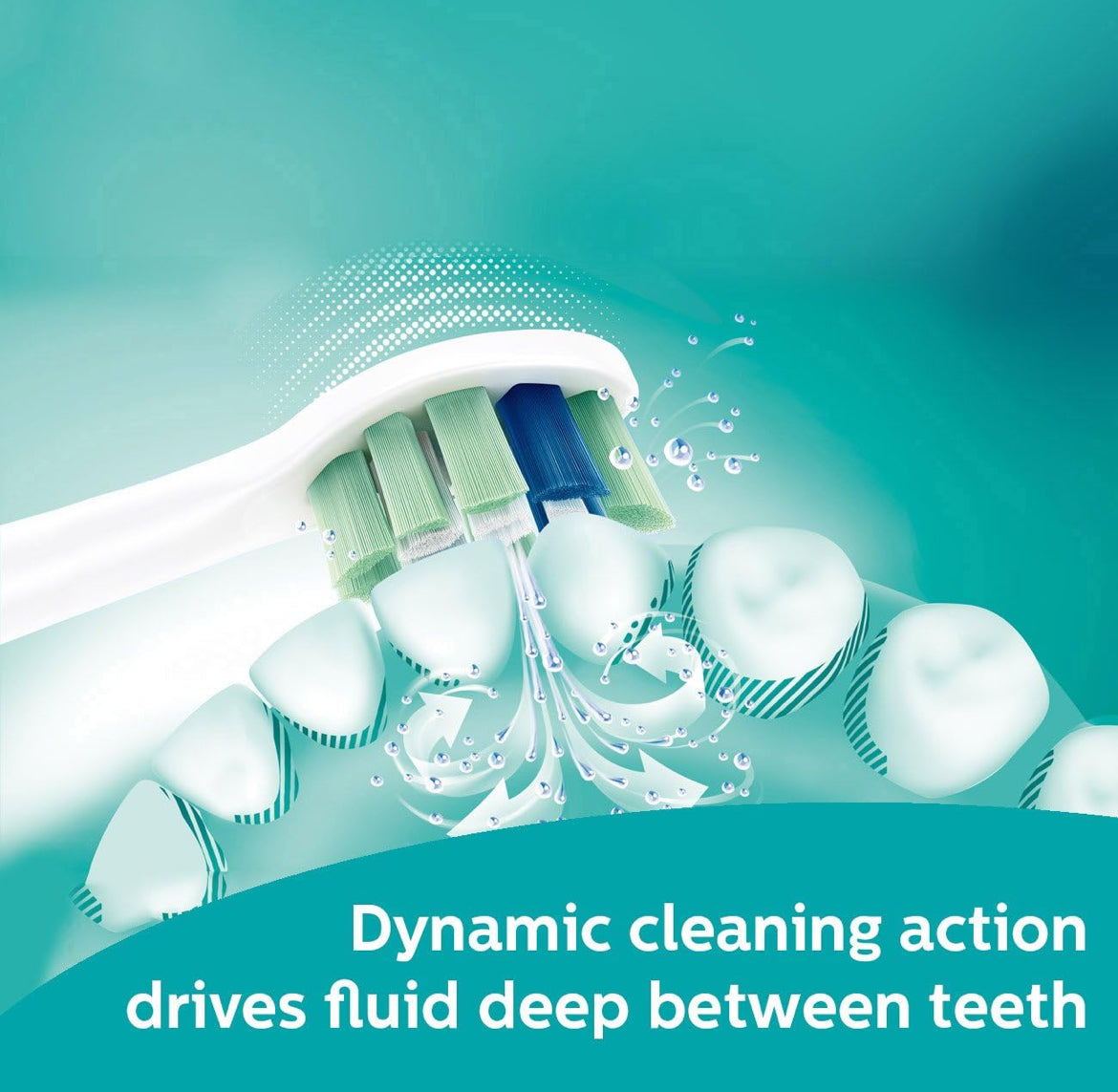 Philips Sonicare 2-reeks herlaaibare elektriese tandeborsel vir plaakbeheer - HX6211