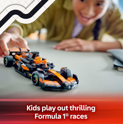 LEGO Speed Champions McLaren F1 Span MCL38 Renmotor Speelding - Boustel vir Kinders