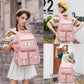 Backpack for Girls Laptop Backpacks 15.6 Inch College Cute Bookbag Anti Theft Primary Elementary School Bag Casual Daypack for Students Teens Girl Women (Pink)