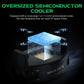 Black Shark Phone Cooler for Gaming FunCooler 4, Wired Mobile Phone Cooling Fan Lightweight Quiet with RGB Light