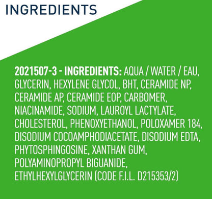 CeraVe Micellêre Water, Hidrerende Gesigsreiniger & Ooggrimeringverwyderaar Sonder Geur & Nie-Irriterend (10 Vloeistof Onse)