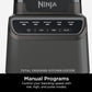 Ninja Blender, Kitchen System for-Smoothie, Frozen, Extract, Chop & Dough, Pitcher, 8-cup Food Processor Total Crushing, 1200 Watt, BPA Free -Dark Grey - BR601AMZ