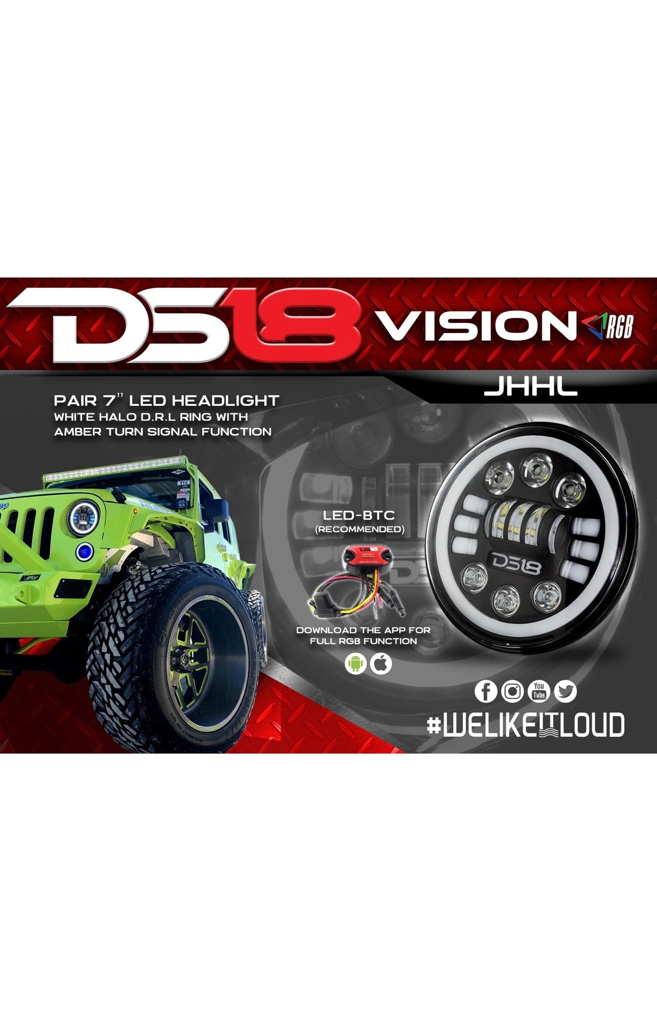 DS18 LED-BTC LED Bluetooth Control - BT 4.0 Faster and Longer Range - NEW