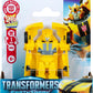 Transformers EarthSpark 1-Step Smash Changers Bumblebee 4-Inch Action Figure, Robot Toys for Boys and Girls 6 and Up
