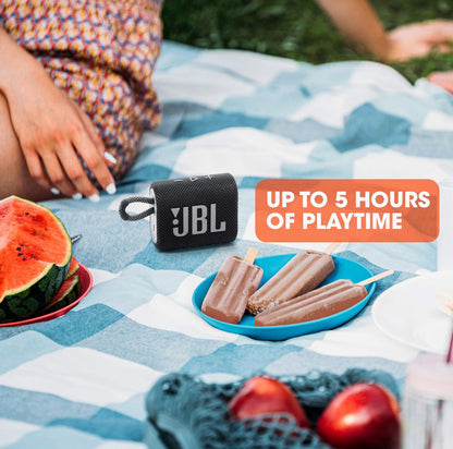 JBL Go 3 - Draagbare Mini Bluetooth-luidspreker P67 Waterdig en Stofbestand - (Groen)